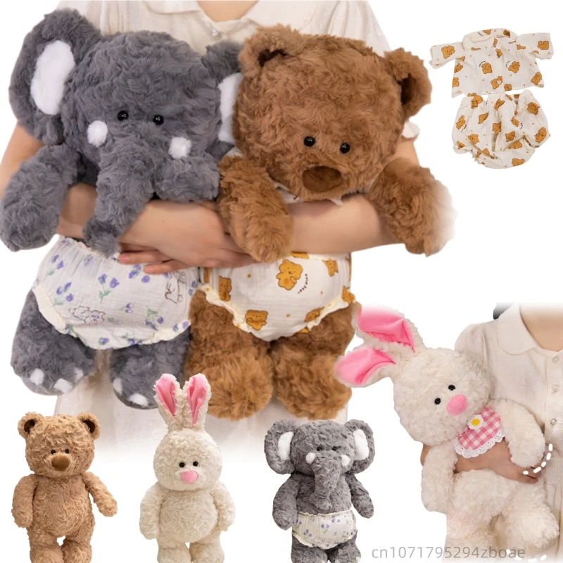 45cm High Quality Cute Goodnight Bear Plush Doll Pajamas Bear Rabbit Elephant Plush Toy To Accompany Children To Sleep Gift
45cm High Quality Cute Goodnight Bear Plush Doll Pajamas Bear Rabbit Elephant Plush Toy To Accompany Children To Sleep Gift