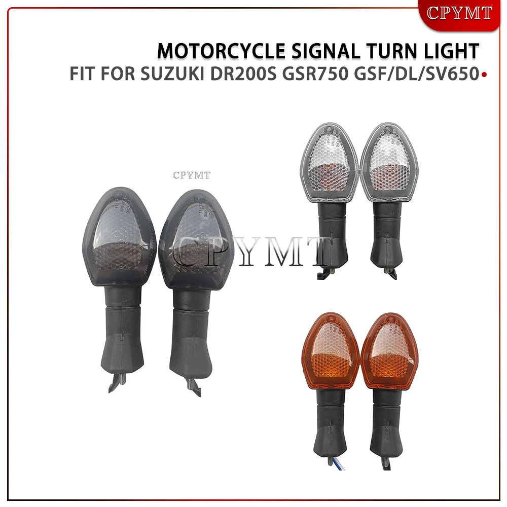 Motorcycle Turn Signal Lights Fit for Suzuki DR200S GSR750 GSX-S 750 GSF650 GSX650F DL650 SV650
Motorcycle Turn Signal Lights Fit for Suzuki DR200S GSR750 GSX-S 750 GSF650 GSX650F DL650 SV650