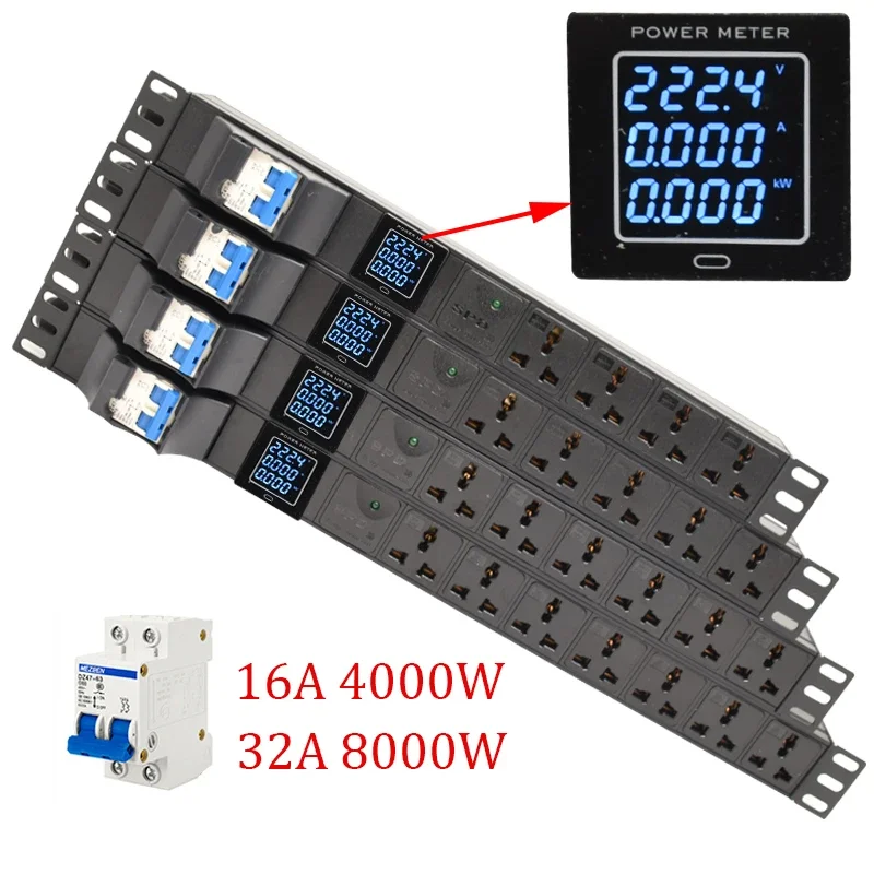 Сетевой шкаф PDU удлинитель распределительный блок питания 2-8Ways розетка с ампер/Вольт/Ватт цифровой дисплей Mete SPD
Сетевой шкаф PDU удлинитель распределительный блок питания 2-8Ways розетка с ампер/Вольт/Ватт цифровой дисплей Mete SPD