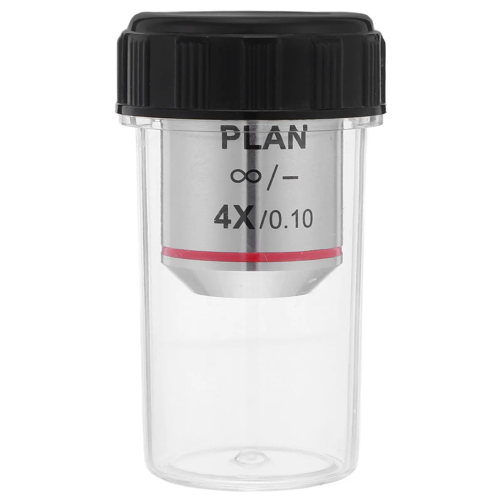 Biological Microscope Objective Lens 4X Magnification Clear Optical Lens Replacement for Labs Precise Analysis Microscopy
Biological Microscope Objective Lens 4X Magnification Clear Optical Lens Replacement for Labs Precise Analysis Microscopy