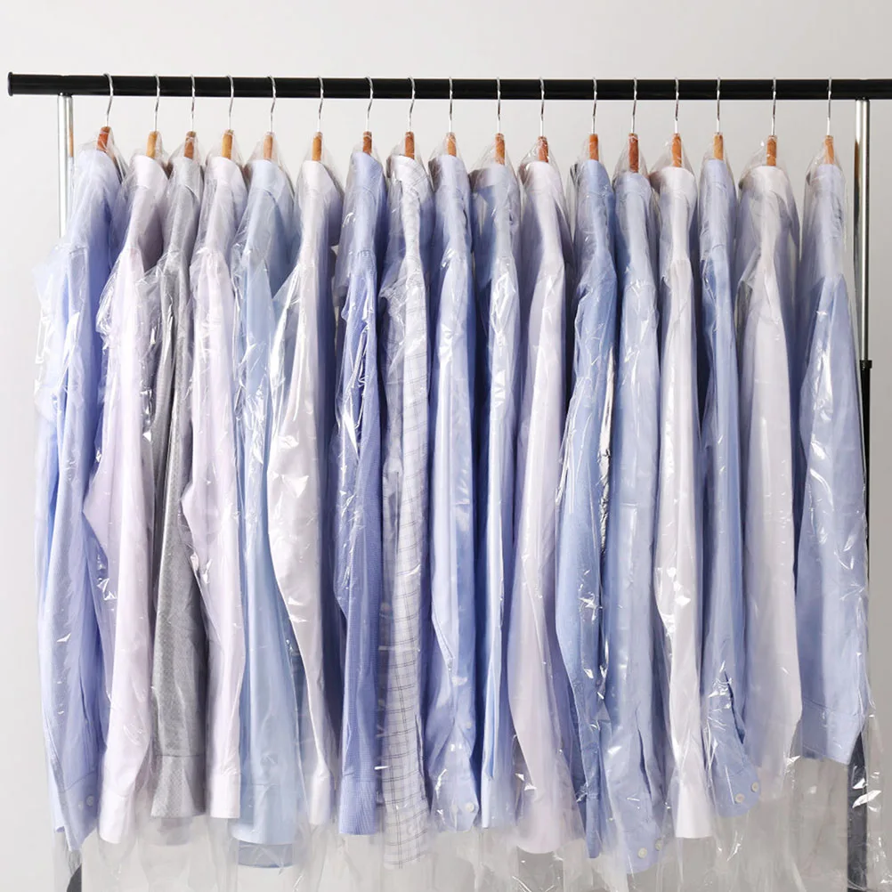 40pcs Transparent Clothing Dust Covers Wardrobe Dust Proof Garment Bags Home Hanging Clothes Protectors Storage Accessories
40pcs Transparent Clothing Dust Covers Wardrobe Dust Proof Garment Bags Home Hanging Clothes Protectors Storage Accessories