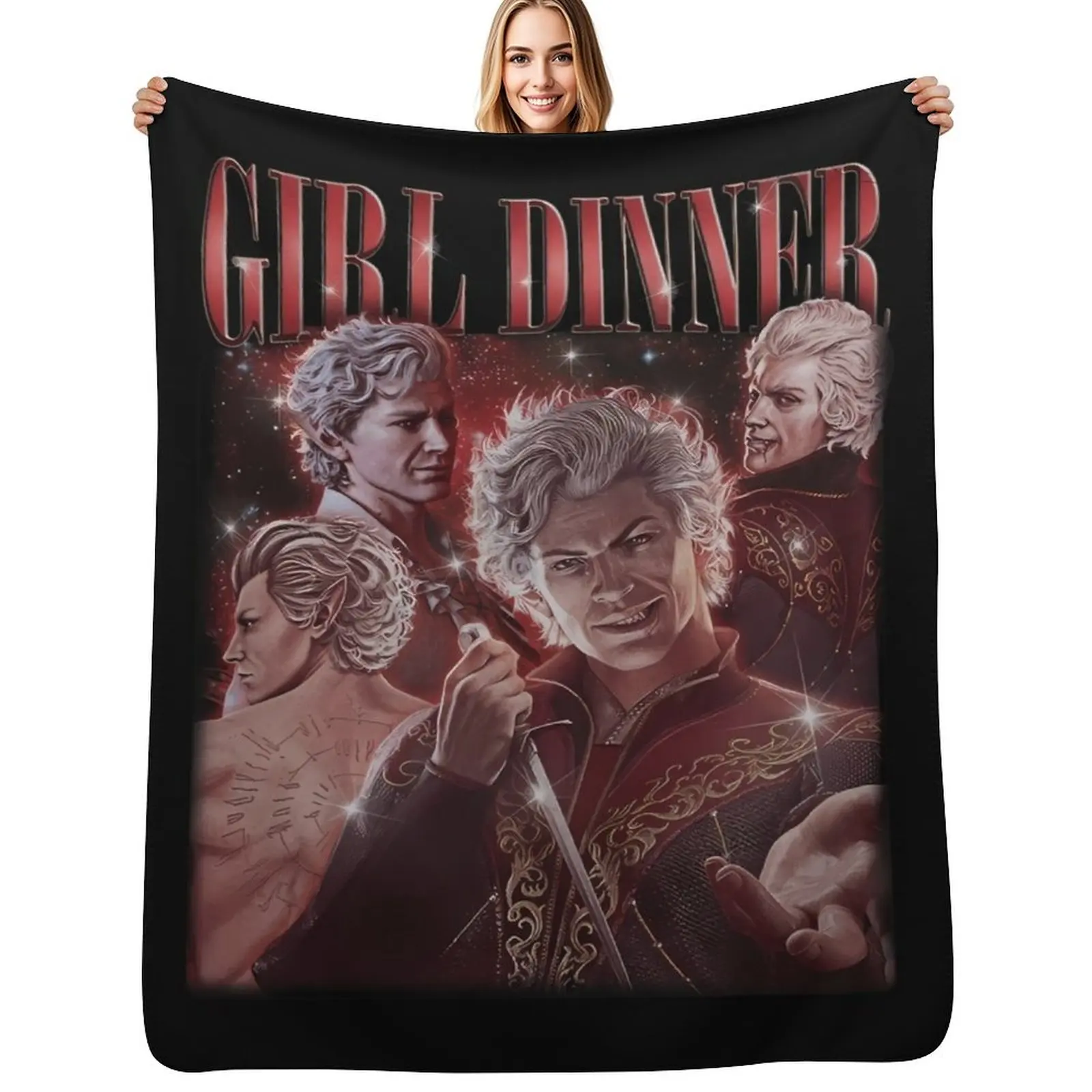 Astarion Bulders Girl Dinner Throw Blanket Anti Shedding Soft Fuzzy Blanket for Home
Astarion Bulders Girl Dinner Throw Blanket Anti Shedding Soft Fuzzy Blanket for Home