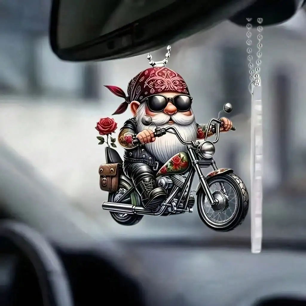 1 2D Flat Acrylic Pendant, Festive Hanging for Motorcycle Mirrors, for Bags, Keychains&Home, Waterproof&Pre-Drilled,Festive Gift
1 2D Flat Acrylic Pendant, Festive Hanging for Motorcycle Mirrors, for Bags, Keychains&Home, Waterproof&Pre-Drilled,Festive Gift