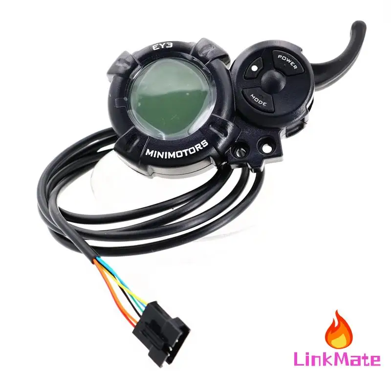 LCD Display Meter Electric Scooter LCD Display E Bike LCD Display Thumb Throttle E Scooter Display EY3 LCD Display
LCD Display Meter Electric Scooter LCD Display E Bike LCD Display Thumb Throttle E Scooter Display EY3 LCD Display