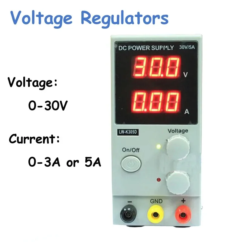 Voltage Regulatros 30V 10A Regulated Adjustable DC Power Supply Single Phase LW-K3010D
Voltage Regulatros 30V 10A Regulated Adjustable DC Power Supply Single Phase LW-K3010D