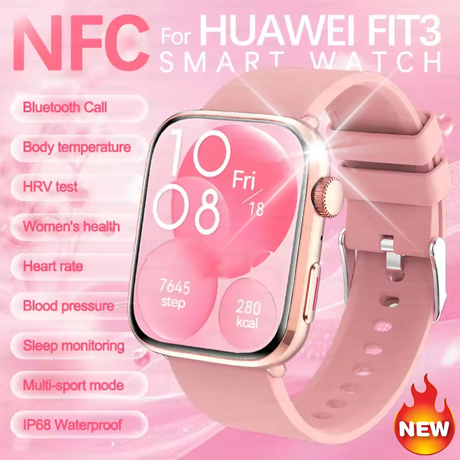 2025 ГОРЯЧИЕ для HUAWEI FIT3 NFC Смарт-часы для женщин 1,85-дюймовый AMOLED HD-экран IP68 Водонепроницаемый трекер сердечного ритма BT Call Smartwatch
2025 ГОРЯЧИЕ для HUAWEI FIT3 NFC Смарт-часы для женщин 1,85-дюймовый AMOLED HD-экран IP68 Водонепроницаемый трекер сердечного ритма BT Call Smartwatch