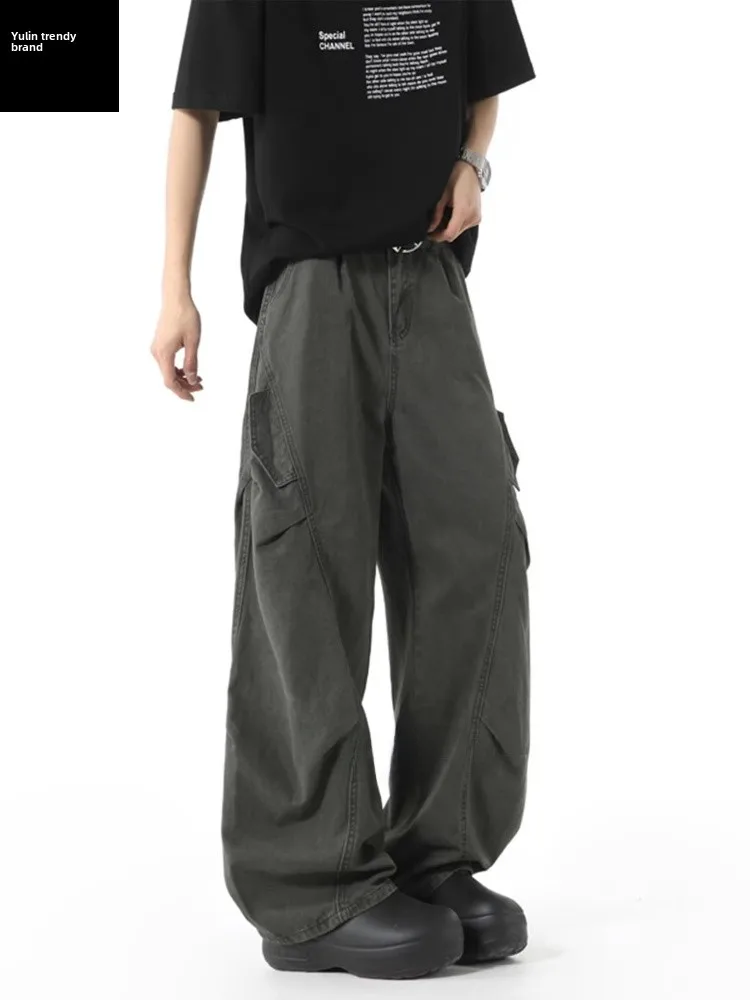 American Sle Vintage Military een Men's Spring Autumn High Street Loose Drapey Paratrooper Workwear Pants Casual Long Tro...
American Sle Vintage Military een Men's Spring Autumn High Street Loose Drapey Paratrooper Workwear Pants Casual Long Tro...