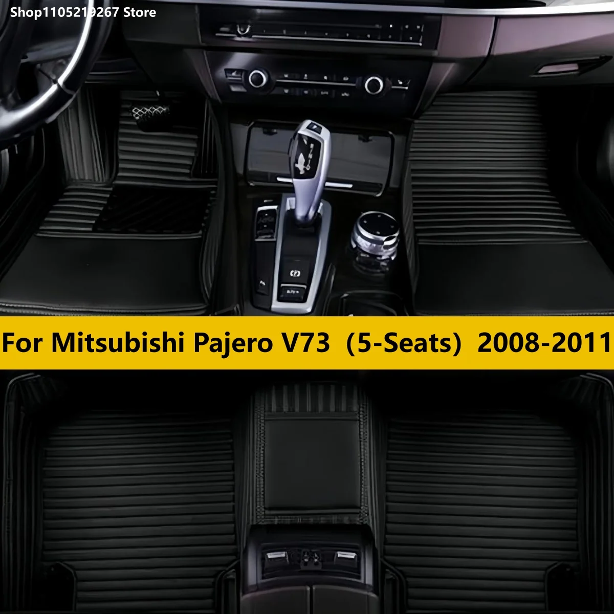 Car Floor Mats For Mitsubishi Pajero V73(5-Seats)2008 2009 2010 2011 Carpets Leather Mat Durable Rugs Anti Dirty Pad Set
Car Floor Mats For Mitsubishi Pajero V73(5-Seats)2008 2009 2010 2011 Carpets Leather Mat Durable Rugs Anti Dirty Pad Set