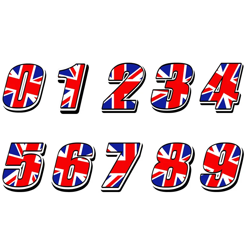 Car Sticker Racing Numbers Vinyl UK UNITED KINGDOM FLAG Stickers Decal Motocross Moto Auto ATV BIKE Decor
Car Sticker Racing Numbers Vinyl UK UNITED KINGDOM FLAG Stickers Decal Motocross Moto Auto ATV BIKE Decor