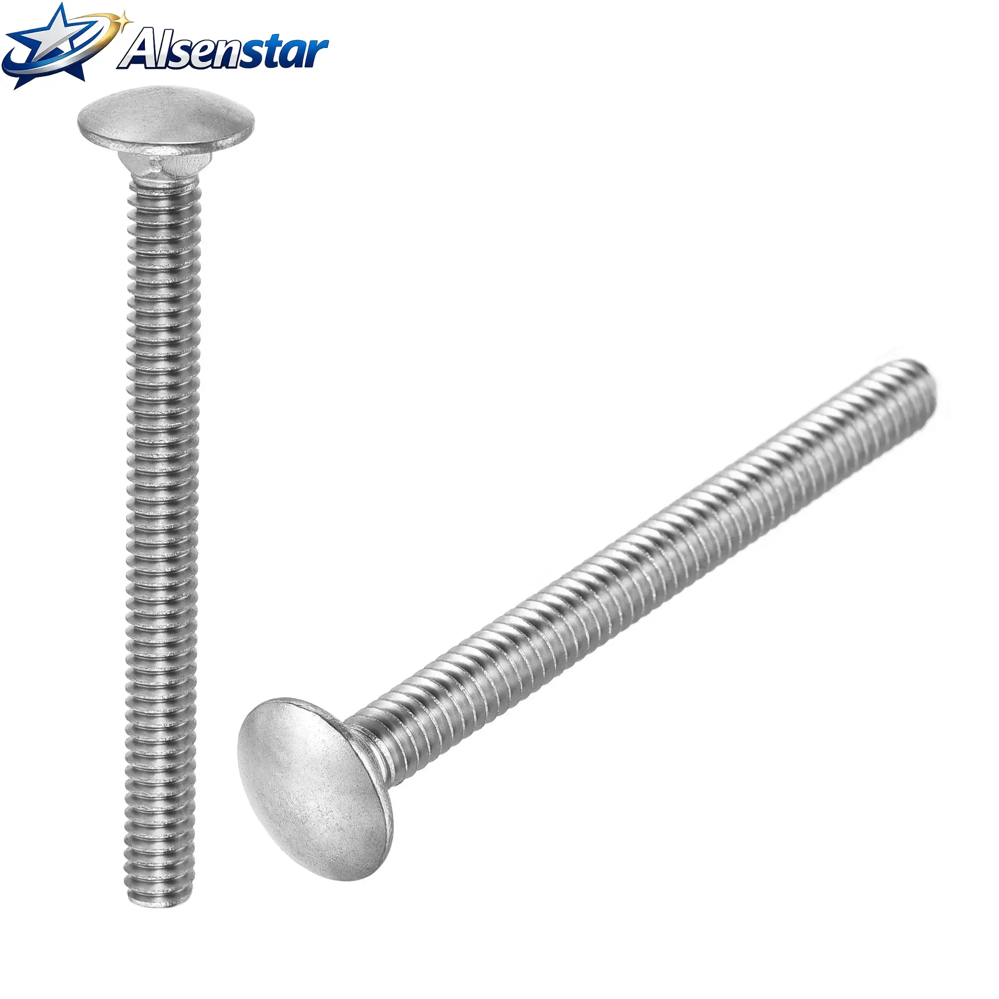 10pcs 1/4-20x2-3/4" Carriage Bolt Round Head Square Neck 304 Stainless Steel
10pcs 1/4-20x2-3/4" Carriage Bolt Round Head Square Neck 304 Stainless Steel