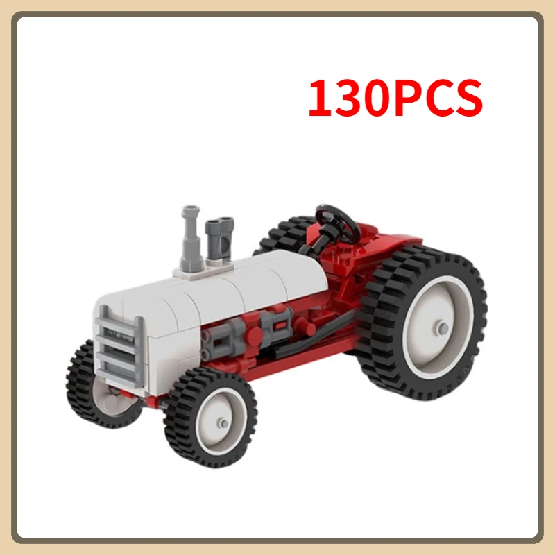 Creative Tractor Building Block MOC-63433 8N Tractor Head Agricultural Machinery Car Assembly Model Puzzle Kid Toy Birthday Gift
Creative Tractor Building Block MOC-63433 8N Tractor Head Agricultural Machinery Car Assembly Model Puzzle Kid Toy Birthday Gift