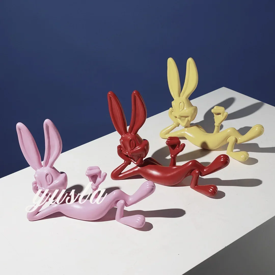 Funny 30cm lying posture rabbit Resin Action Figure statue Collection model Home decorations Ornaments toys kids best gift
Funny 30cm lying posture rabbit Resin Action Figure statue Collection model Home decorations Ornaments toys kids best gift