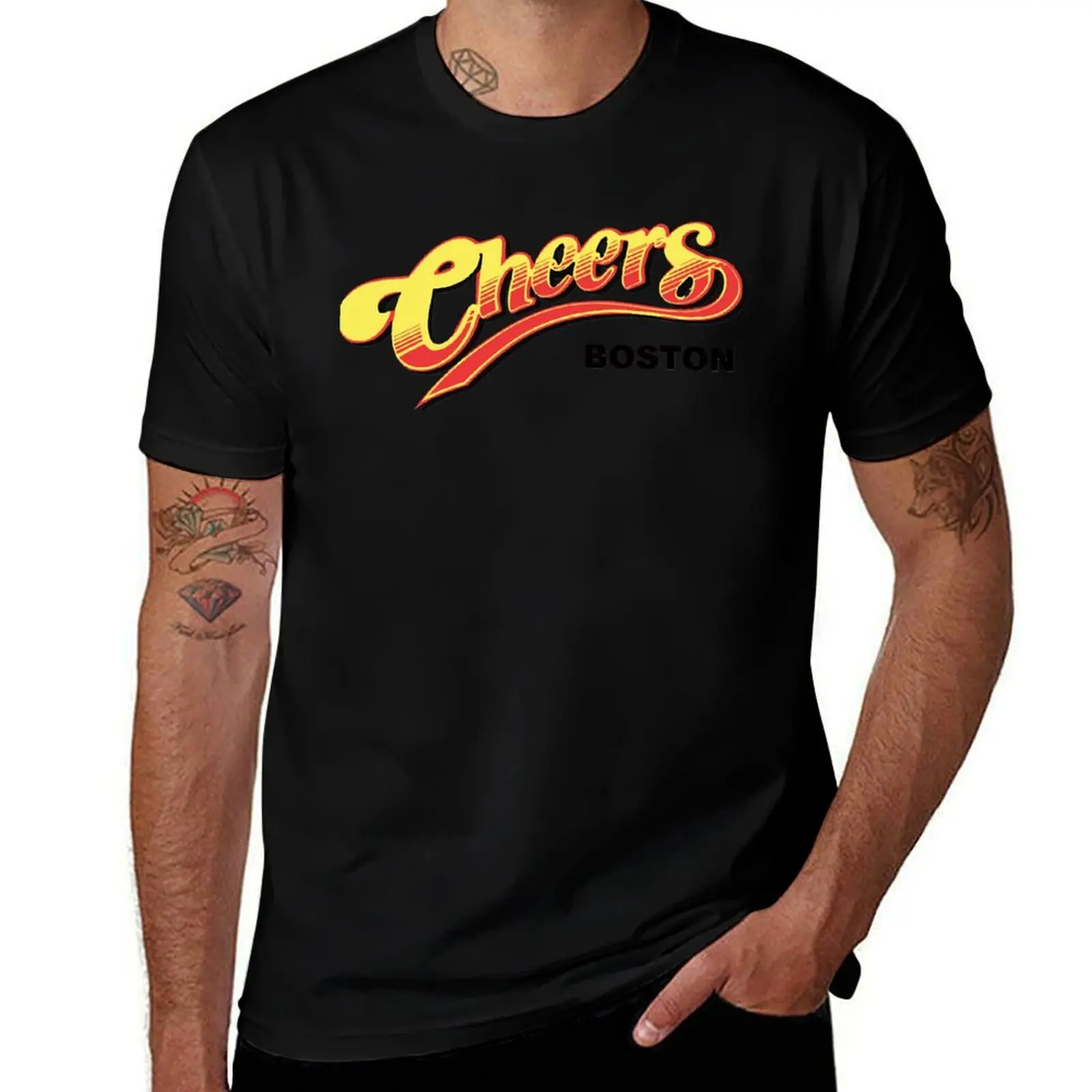 Cheers Boston Retro Vintage Essential T-Shirt man t shirt cotton anime t shirts oversize man t shirt summer T-shirt
Cheers Boston Retro Vintage Essential T-Shirt man t shirt cotton anime t shirts oversize man t shirt summer T-shirt