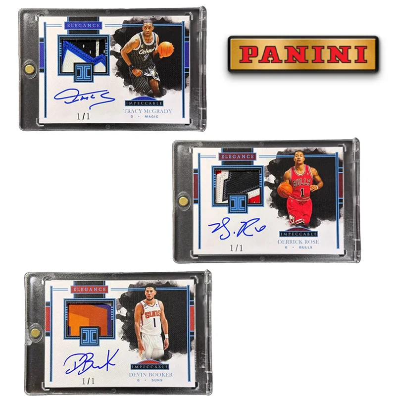 Panini Impeccable Elegance Derrick Rose Tracy Mcgrady Devin Booker Diy Homemade Jersey Trading Cards Birthday Gift Collection
Panini Impeccable Elegance Derrick Rose Tracy Mcgrady Devin Booker Diy Homemade Jersey Trading Cards Birthday Gift Collection