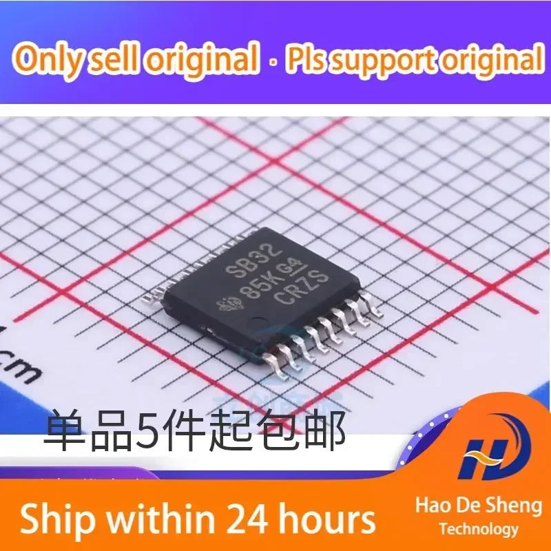 10PCS/LOT AM26LV32EIPWR Logo SB32 RS-422 Interface IC TSSOP16 New Original In Stock
10PCS/LOT AM26LV32EIPWR Logo SB32 RS-422 Interface IC TSSOP16 New Original In Stock