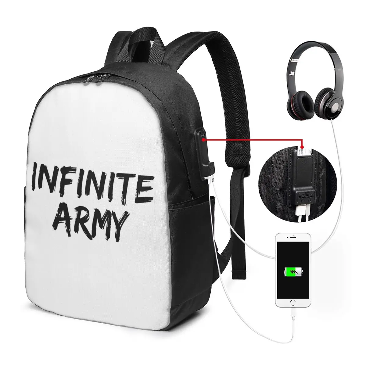 Caylus Merch Infinite Army Backpack Travel Notebook Bag Computer College Student School Bag Laptop Shoulder Bags for Men Women
Caylus Merch Infinite Army Backpack Travel Notebook Bag Computer College Student School Bag Laptop Shoulder Bags for Men Women