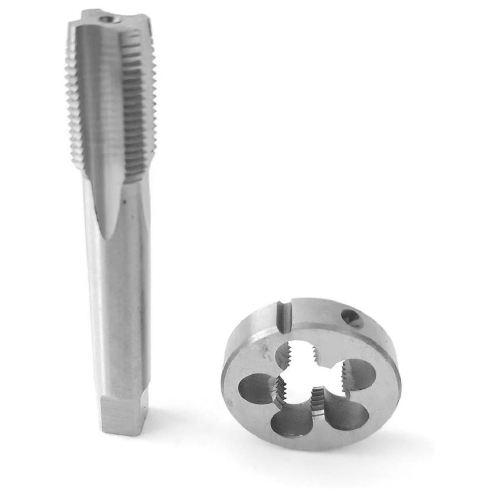 HUAZHICHUN 1PC 1 3/4-16UN Tap + 1PC 1 3/4-16UN Die, HSS Tap and Die Set Right Hand Tap
HUAZHICHUN 1PC 1 3/4-16UN Tap + 1PC 1 3/4-16UN Die, HSS Tap and Die Set Right Hand Tap