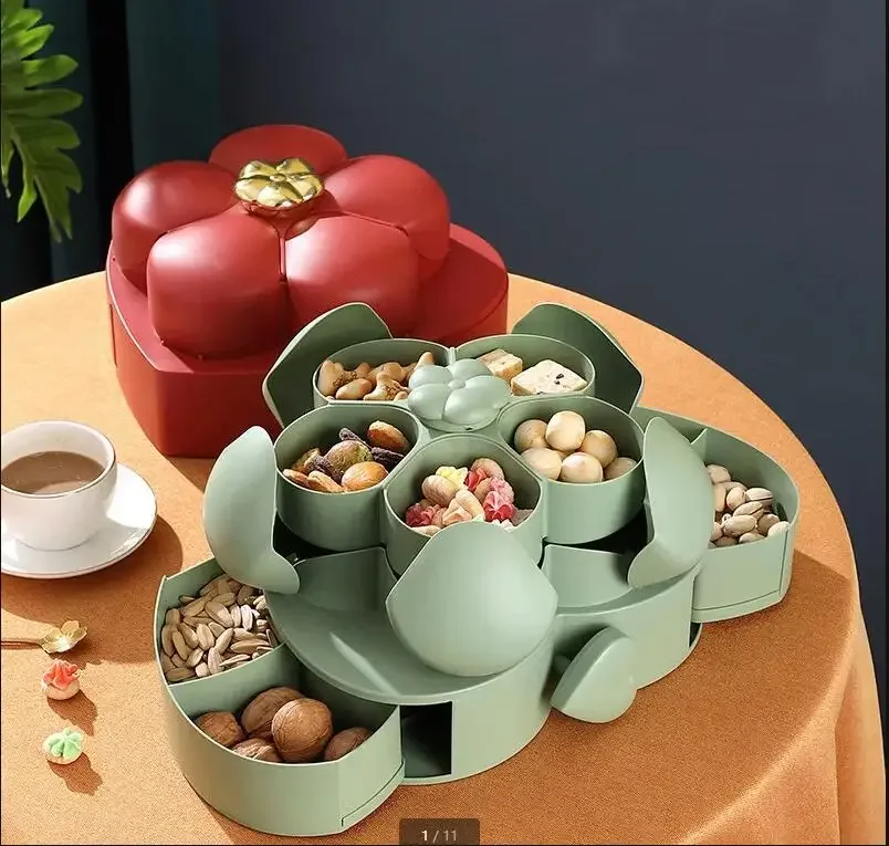 Creative Plastic Dried Fruit Box Home Living Room Snack Nut Candy Storage Box Organizer Food Storage Decoration Wedding Gift
Creative Plastic Dried Fruit Box Home Living Room Snack Nut Candy Storage Box Organizer Food Storage Decoration Wedding Gift