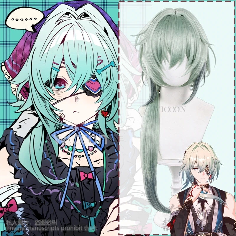 $*()Аниме-игра Honkai Star Rail COS Anaxa Светло-зеленые длинные волосы сбоку с низким хвостом Сексуальный мужской парик для ролевых игр на Хэллоуин @ # $%^&*! ()
$*()Аниме-игра Honkai Star Rail COS Anaxa Светло-зеленые длинные волосы сбоку с низким хвостом Сексуальный мужской парик для ролевых игр на Хэллоуин @ # $%^&*! ()
