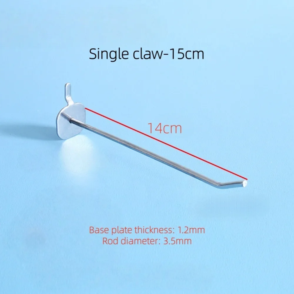15cm Hardware Accessories Metal Hooks Pegboard Display Hooks Special for Garage/Shop/Retail Display
15cm Hardware Accessories Metal Hooks Pegboard Display Hooks Special for Garage/Shop/Retail Display