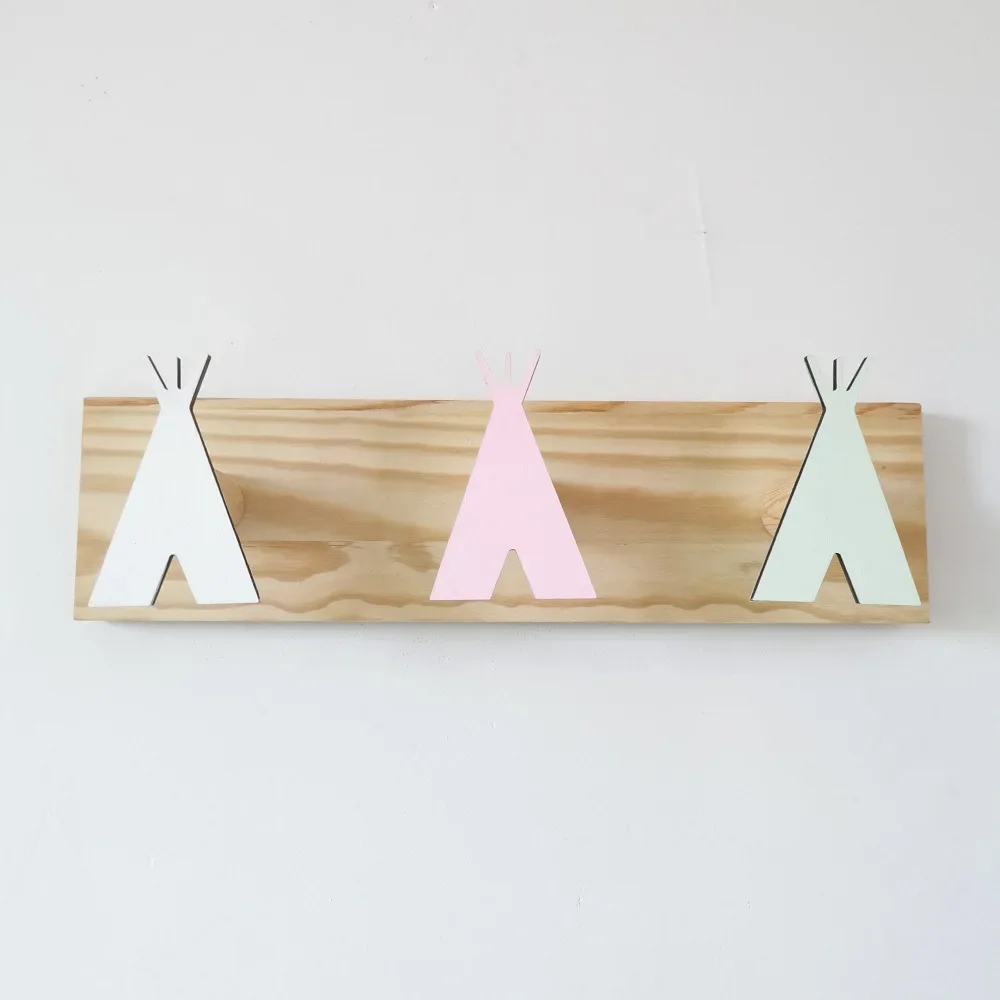 Nordic Tent Row Hook Solid Wood Wall Hooks Coat Rack Towel Mask Clothes Hangers Keys Holder Organizer Kids Room Decoration
Nordic Tent Row Hook Solid Wood Wall Hooks Coat Rack Towel Mask Clothes Hangers Keys Holder Organizer Kids Room Decoration