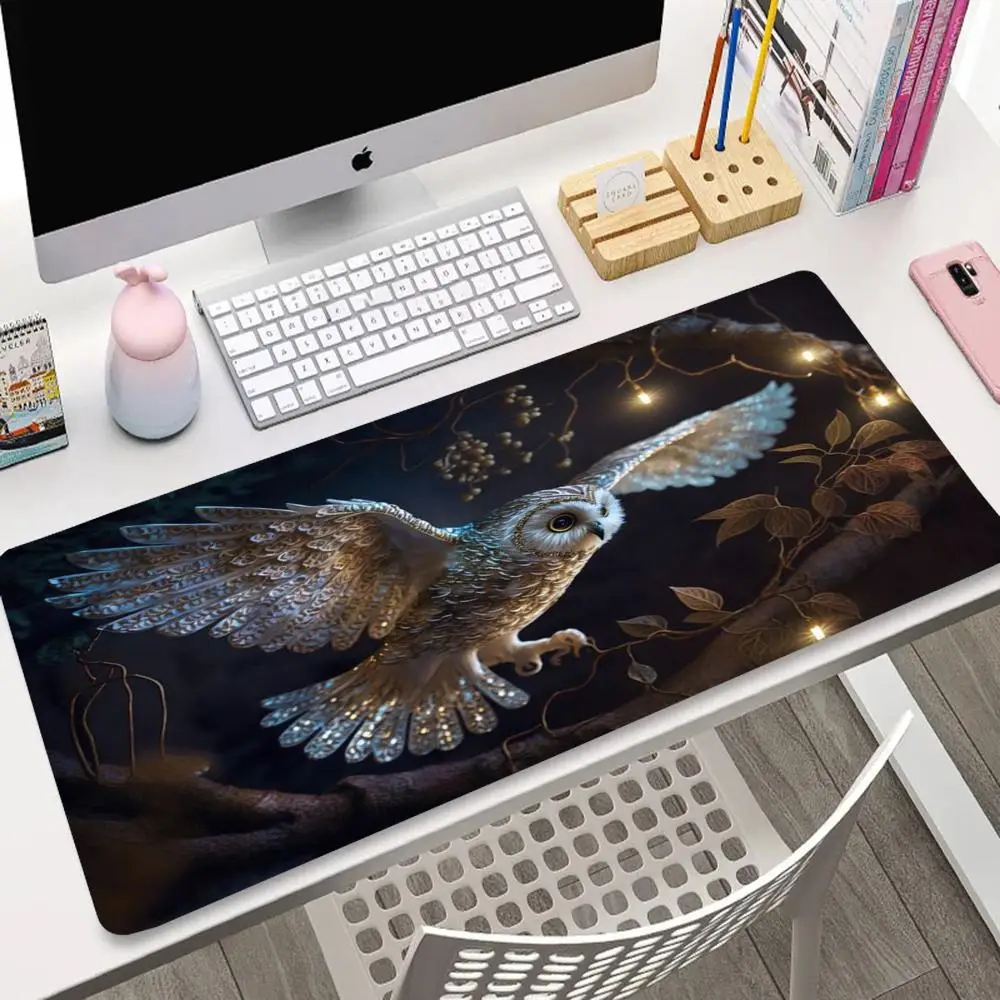 Owl mousepad and PC mechanical keyboard are suitable for gamers are made of high-quality rubber and have anti-slip properties
Owl mousepad and PC mechanical keyboard are suitable for gamers are made of high-quality rubber and have anti-slip properties