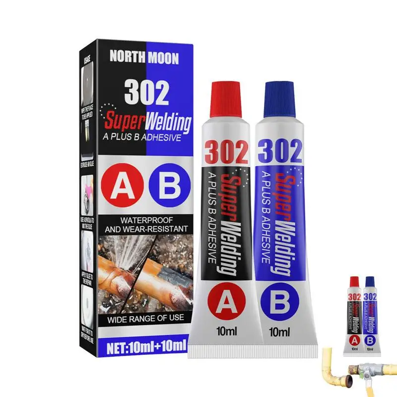 New Metal Repair Ab Glue Industrial Repair Agent Casting Metal Cast Iron Stomatal Crackle Welding Glues Durable Adhesives
New Metal Repair Ab Glue Industrial Repair Agent Casting Metal Cast Iron Stomatal Crackle Welding Glues Durable Adhesives