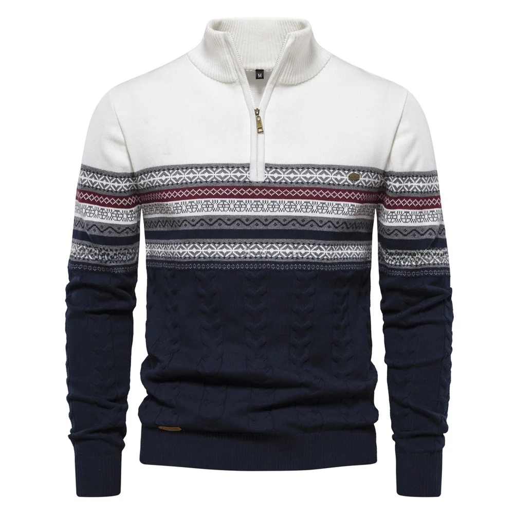 Мужской вязаный свитер с воротником-стойкой на молнии Long Sve Faion Urban Cotton Winter Warm Sle F7737 Китайский бренд
Мужской вязаный свитер с воротником-стойкой на молнии Long Sve Faion Urban Cotton Winter Warm Sle F7737 Китайский бренд