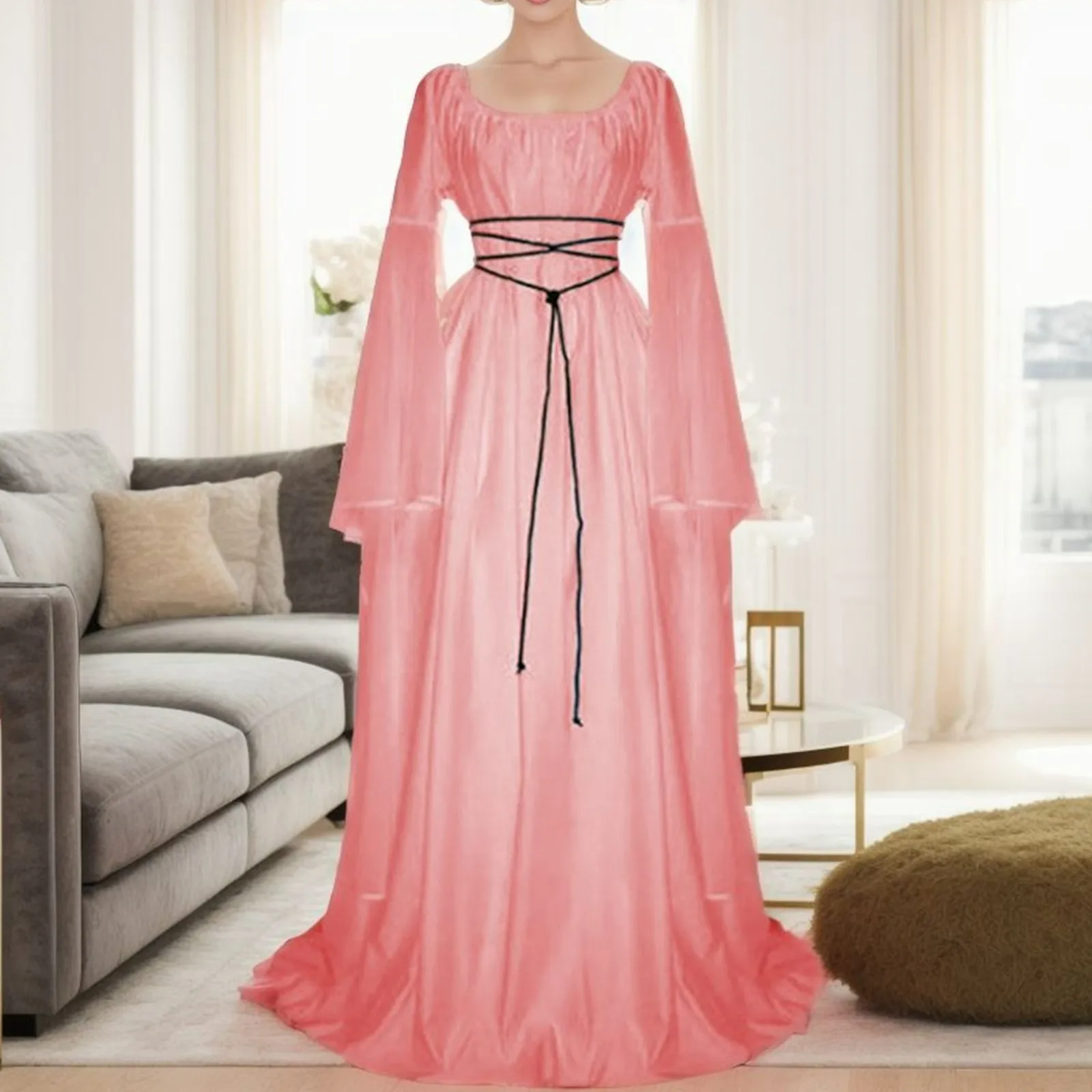 Medieval Gothic Style Retro Cosplay Suit Long-Sleeved Elegant Dress Party Halloween Renaissance-Queen Costumes For Women
Medieval Gothic Style Retro Cosplay Suit Long-Sleeved Elegant Dress Party Halloween Renaissance-Queen Costumes For Women
