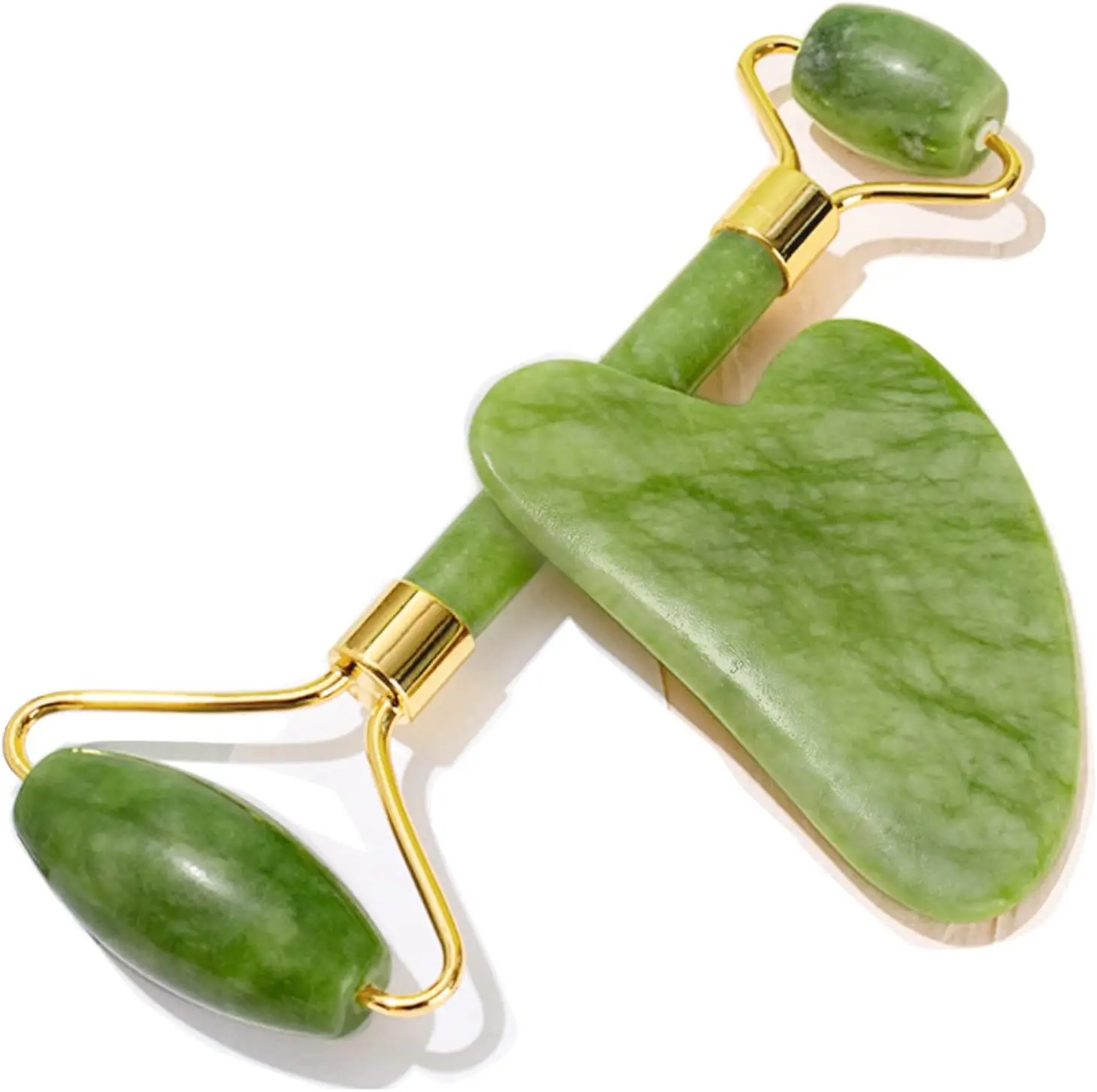 Gua Sha & Jade Roller Set for Face Massage, Reduce Puffiness & Wrinkles, Self Care Gift for Men & Women
Gua Sha & Jade Roller Set for Face Massage, Reduce Puffiness & Wrinkles, Self Care Gift for Men & Women