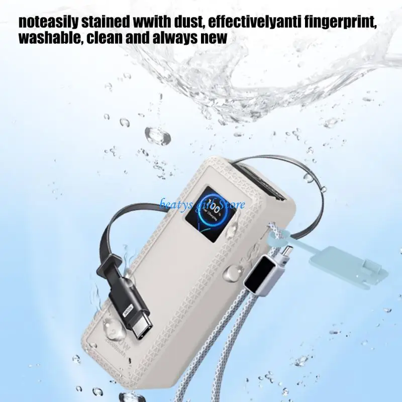 C7AB Customize Silicone Cover Skin For NexodePro 25000mAh 200W Powerbank Case With Cable
C7AB Customize Silicone Cover Skin For NexodePro 25000mAh 200W Powerbank Case With Cable