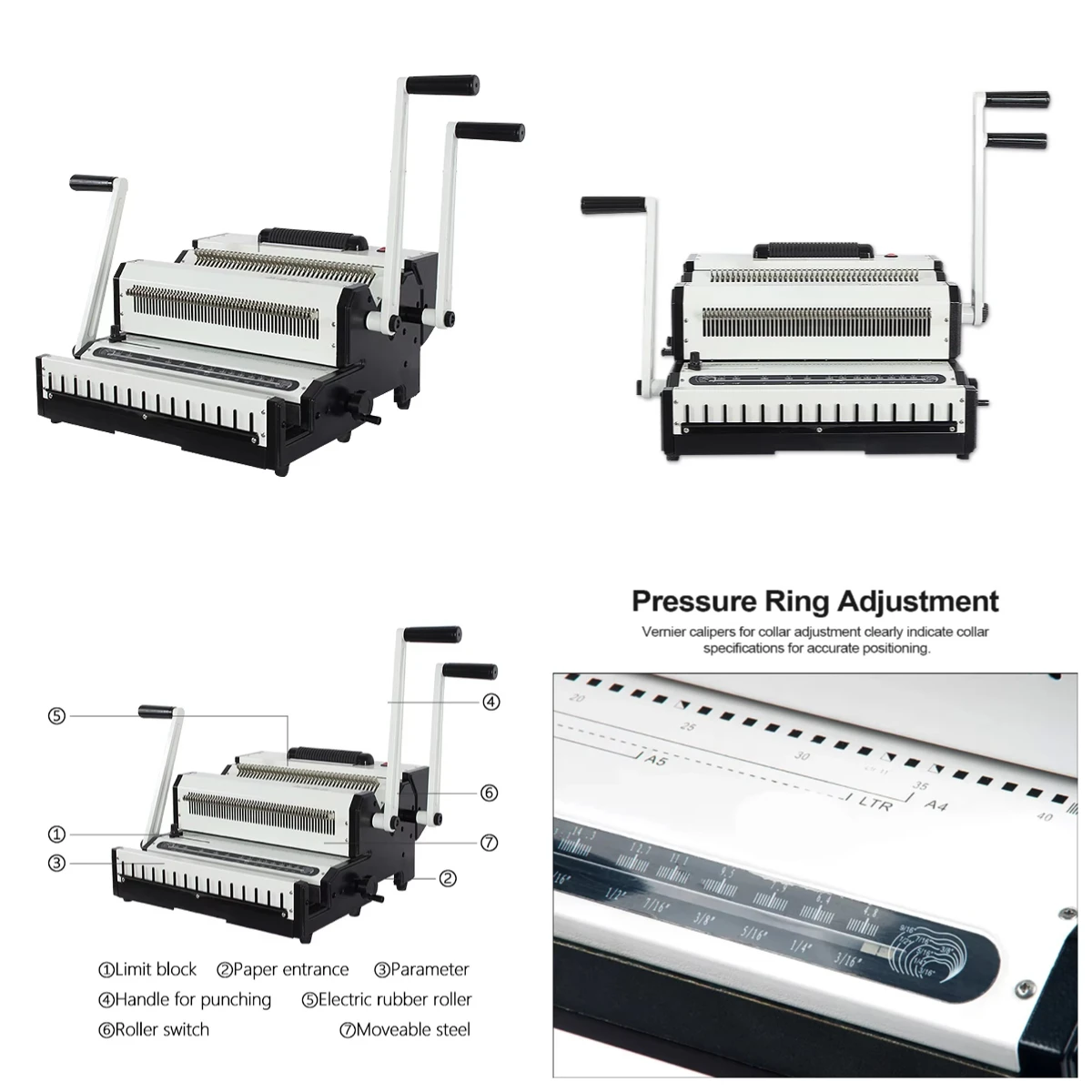 WJW MomoTech Hot Selling Cost Effective School Test Paper Production Thesis Research Results Glue Wire Binding Machine
WJW MomoTech Hot Selling Cost Effective School Test Paper Production Thesis Research Results Glue Wire Binding Machine