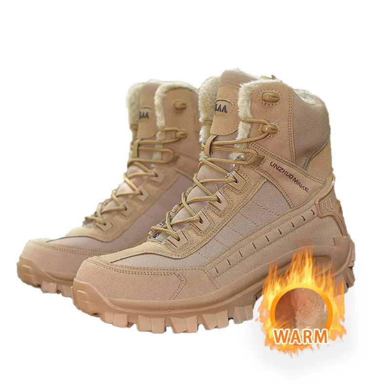 CHRLCK Men's High-Top Fleece Lined Snow Boots Winter Non-slip Hiking Shoes Outdoor Warm Wear-Resistant Camping Travel Snow Boots
CHRLCK Men's High-Top Fleece Lined Snow Boots Winter Non-slip Hiking Shoes Outdoor Warm Wear-Resistant Camping Travel Snow Boots