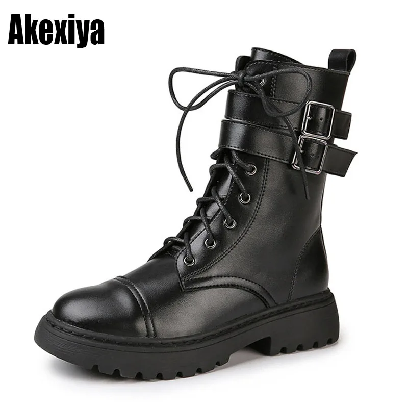 Women Motorcycle Boots Lace Up Chunky Platform Goth Shoes Casual Brand Combat Street Shoes Large Size 34-43 BC4932
Women Motorcycle Boots Lace Up Chunky Platform Goth Shoes Casual Brand Combat Street Shoes Large Size 34-43 BC4932