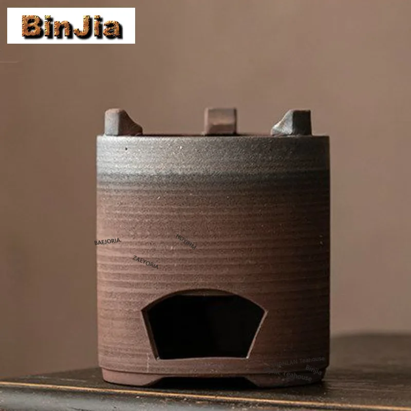 Coarse Pottery Retro Roasting Tea Warmer Holder Candle Heater Stove Kettle Stand Boiling Water Carbon Furnace Teapot Decoration
Coarse Pottery Retro Roasting Tea Warmer Holder Candle Heater Stove Kettle Stand Boiling Water Carbon Furnace Teapot Decoration