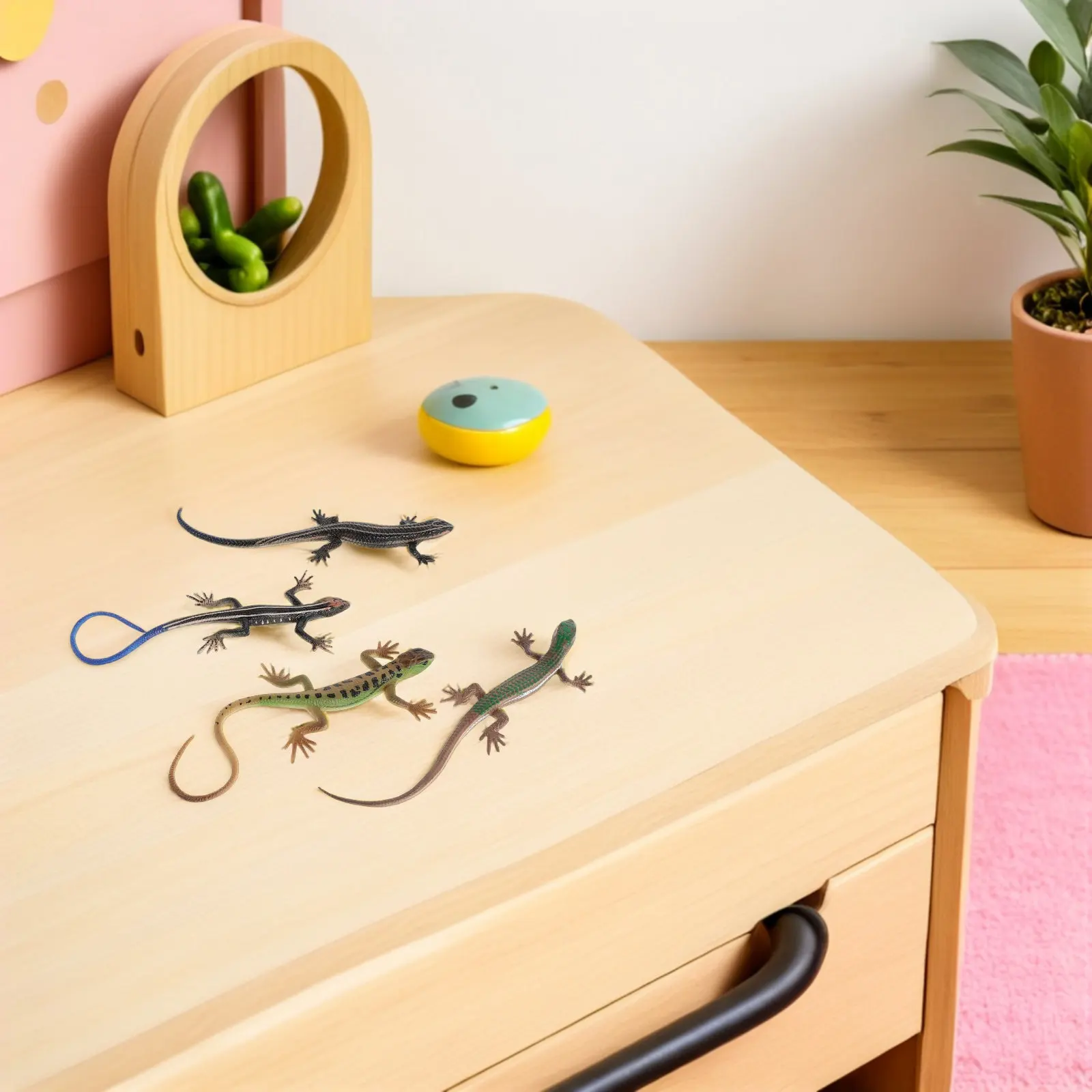 4Pcs Simulation Lizard Realistic Plastic Reptile Figures for Nature Study Classroom Display and Mini Animal Collection Lifelike
4Pcs Simulation Lizard Realistic Plastic Reptile Figures for Nature Study Classroom Display and Mini Animal Collection Lifelike