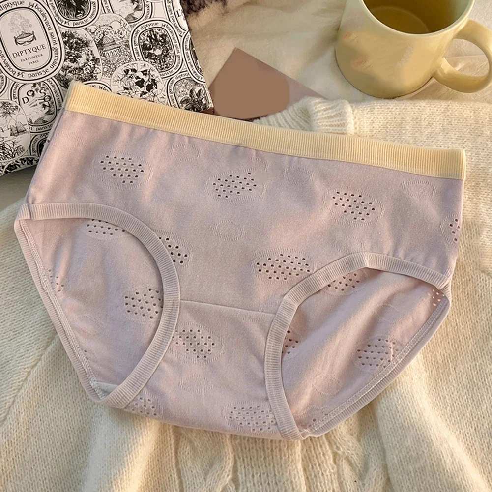 Women Simple Solid Color Cotton Panties Breathable Middle Waist Daily Briefs Underwear Ladies Knicker
Women Simple Solid Color Cotton Panties Breathable Middle Waist Daily Briefs Underwear Ladies Knicker