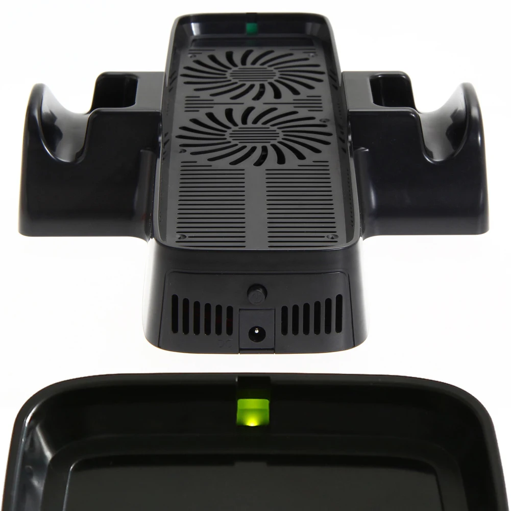 Console Cooling Fan ABS Cooling Fan Heat Dispersion with Dual Dock Stand Accessories for XBOX 360 Game Controller
Console Cooling Fan ABS Cooling Fan Heat Dispersion with Dual Dock Stand Accessories for XBOX 360 Game Controller