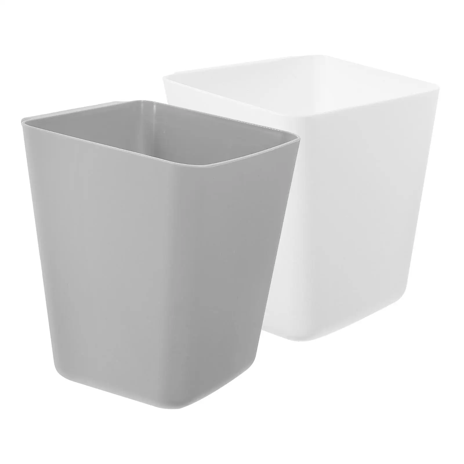 2 Pcs Storage Basket Rolling Cart Cup Bin Hanging Holder Waste Container Bucket White Grey PP Material Compact Size Kitchen Use
2 Pcs Storage Basket Rolling Cart Cup Bin Hanging Holder Waste Container Bucket White Grey PP Material Compact Size Kitchen Use