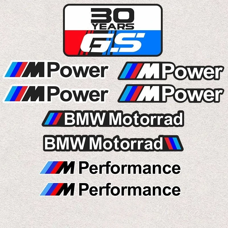 Motorcycle Stickers Waterproof for Motorbike Helmet Fairing DIY Scooter Car Window Vinyl Decals For Bmw M 50TH Power Performance
Motorcycle Stickers Waterproof for Motorbike Helmet Fairing DIY Scooter Car Window Vinyl Decals For Bmw M 50TH Power Performance