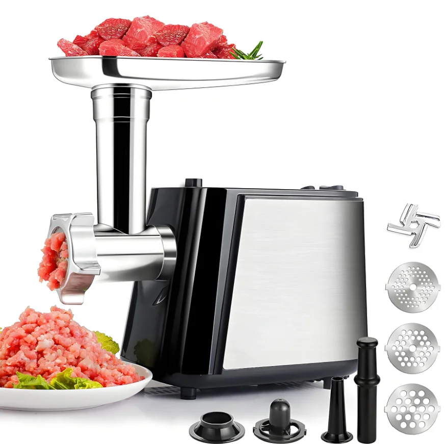 *Home Stainless Steel Electric Small Commercial Tabletop Meat Grinder and Sausage Filling Machine
*Home Stainless Steel Electric Small Commercial Tabletop Meat Grinder and Sausage Filling Machine