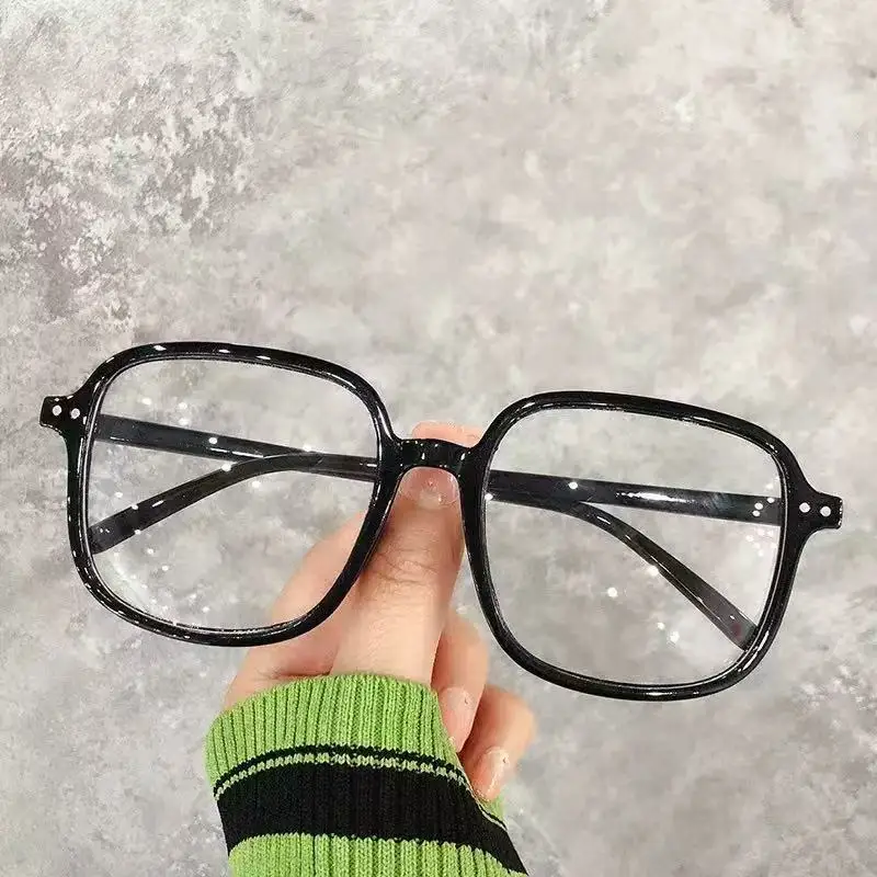 Square polygon Frame Plain glasses blue membrane Glasses all can match Men Women Fashion glasses lenses Blocking Glasses Eyewear
Square polygon Frame Plain glasses blue membrane Glasses all can match Men Women Fashion glasses lenses Blocking Glasses Eyewear