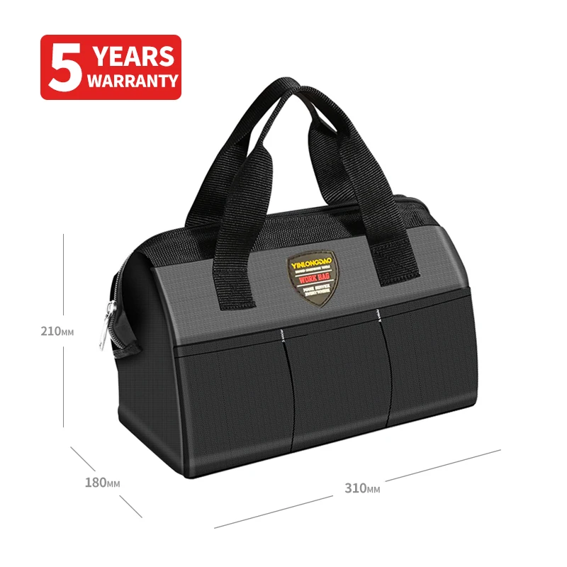 Сумка для инструментов 13 дюймов, многофункциональная прочная утолщенная портативная ручная сумка для электрика из ткани Оксфорд, для хранения инструментов и деревообработки
Сумка для инструментов 13 дюймов, многофункциональная прочная утолщенная портативная ручная сумка для электрика из ткани Оксфорд, для хранения инструментов и деревообработки