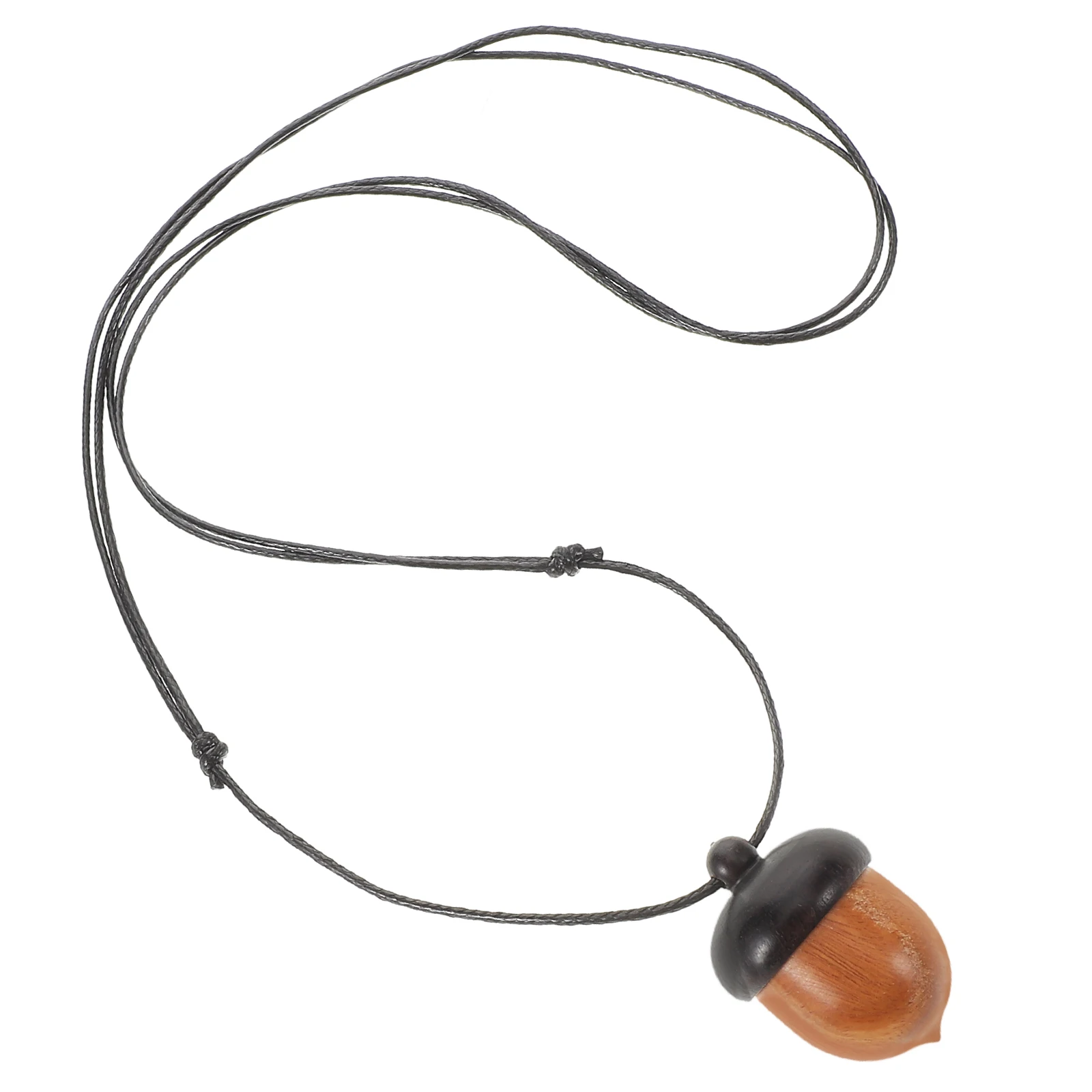 Acorn Pendant Necklace Long Ebony Wood Gawu Box Chain Adjustable DIY Keychain Crafting Jewelry Autumn Pine Cone Mini for Men
Acorn Pendant Necklace Long Ebony Wood Gawu Box Chain Adjustable DIY Keychain Crafting Jewelry Autumn Pine Cone Mini for Men