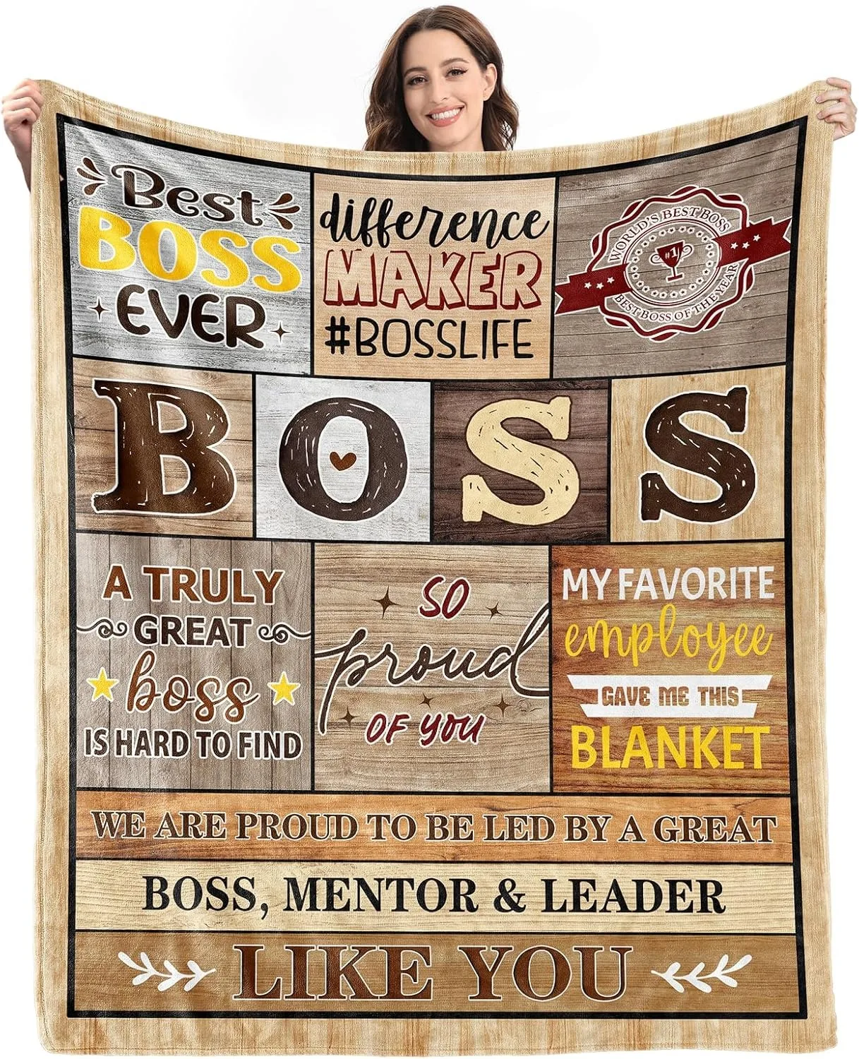 1PC Gift To Boss Thin Blanket for Anniversary Birthday Mothers Day Fathers day for Mom Dad Wife Sister Grandma Abuela Soft Throw
1PC Gift To Boss Thin Blanket for Anniversary Birthday Mothers Day Fathers day for Mom Dad Wife Sister Grandma Abuela Soft Throw