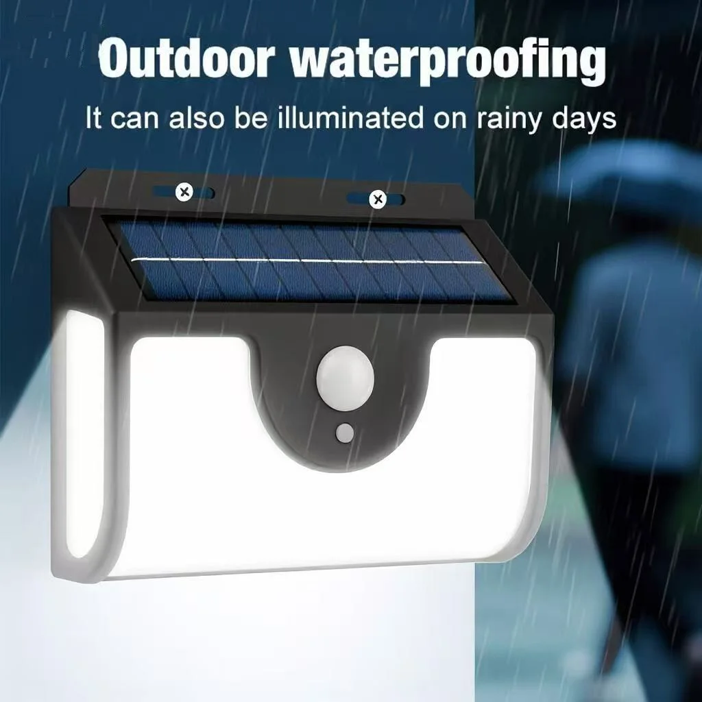 134LED Solar LED Wall Light with Motion Sensing Function IP65 Waterproof Rated Lamp Outdoor Garden Solar Powered Lighting
134LED Solar LED Wall Light with Motion Sensing Function IP65 Waterproof Rated Lamp Outdoor Garden Solar Powered Lighting