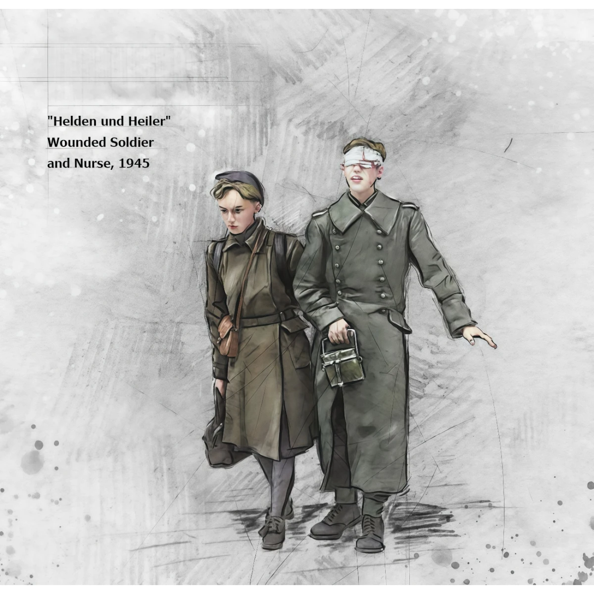 1/35 Resin Unpainted Model Kit, Military Theme, Wounded Soldier and Nurse Unassembled and Unpainted GK, 1849R
1/35 Resin Unpainted Model Kit, Military Theme, Wounded Soldier and Nurse Unassembled and Unpainted GK, 1849R