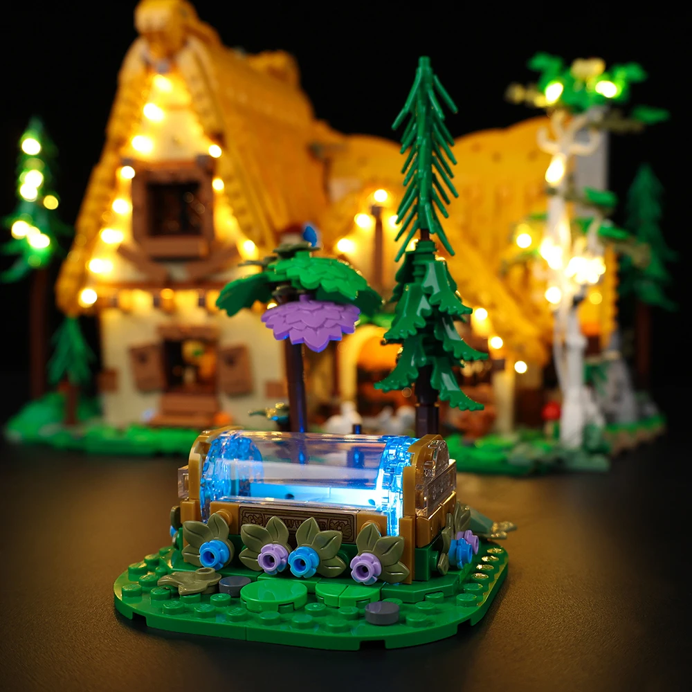Led Light Kit for LEGO Snow White and the Seven Dwarfs' Cottage 43242 Building Blocks
Led Light Kit for LEGO Snow White and the Seven Dwarfs' Cottage 43242 Building Blocks
