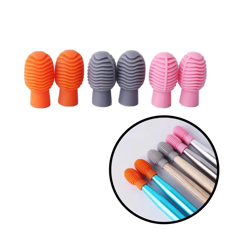 Silicone Drumstick Tips, Universal 5A 7A Drumstick Protective Covers for Practice Muffling, Accessories for Silent Drum Practice
Silicone Drumstick Tips, Universal 5A 7A Drumstick Protective Covers for Practice Muffling, Accessories for Silent Drum Practice