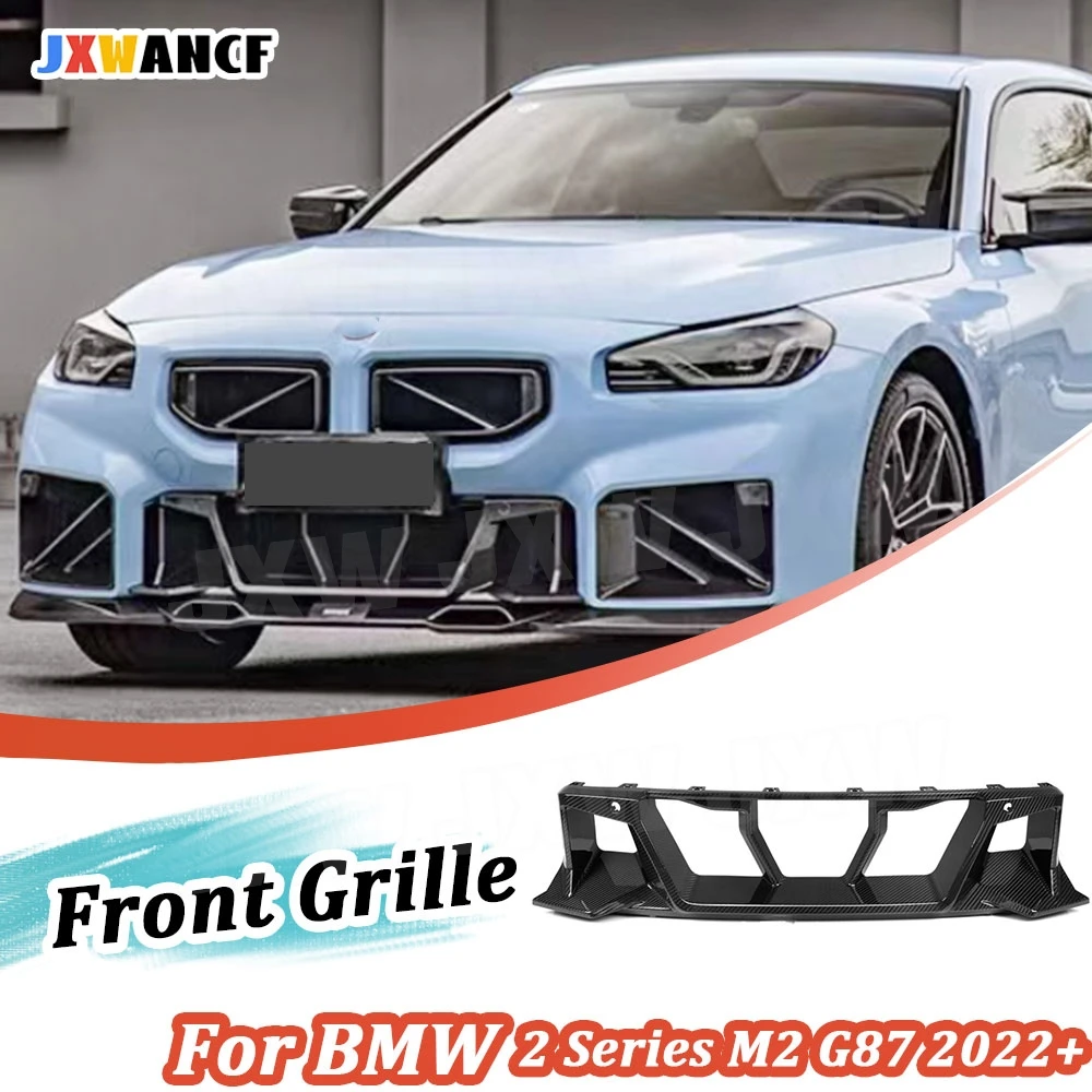 JXWANCF For BMW 2 Series M2 G87 2022+ Dry Carbon Fiber Front Bumper Lower Grille Air Intake FRP Car Eye Catching
JXWANCF For BMW 2 Series M2 G87 2022+ Dry Carbon Fiber Front Bumper Lower Grille Air Intake FRP Car Eye Catching